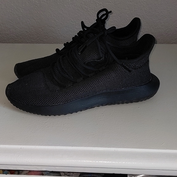 adidas Other - All BLACK women Ortholite black Adidas tubulars